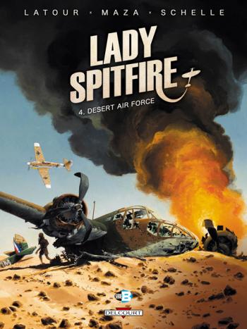 Couverture de l'album Lady Spitfire - 4. Desert Air Force