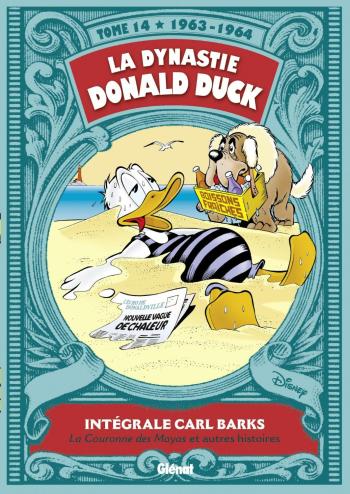 Couverture de l'album La Dynastie Donald Duck - Intégrale Carl Barks - 14. 1963-1964 - La Couronne des Mayas et autres histoires