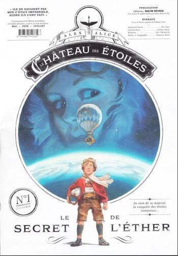 Couverture de l'album Le Château des étoiles (Gazette) - 1. Le Secret de l'éther