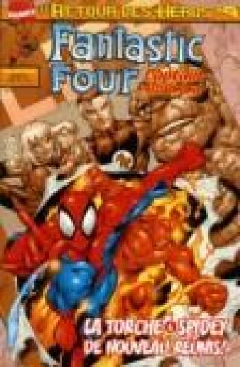 Couverture de l'album Fantastic Four (Marvel France V2) - 9. la torche & spidey de nouveau reunis!