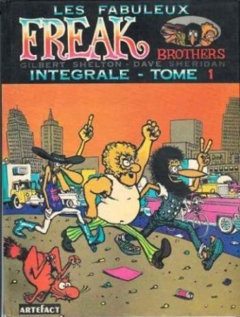 Couverture de l'album Les Fabuleux Freak Brothers - 1. Intégrale - Tome 1