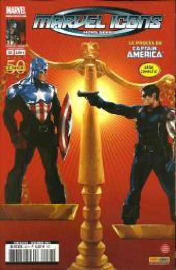 Couverture de l'album Marvel Icons Hors Série - 23. Le procès de Captain America