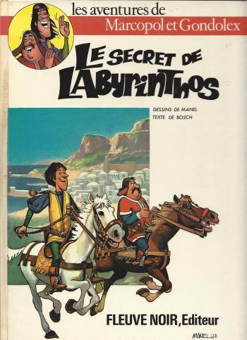 Couverture de l'album Les aventures de Marcopol et Gondolex - 1. Le secret de Labyrinthos