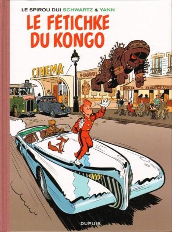 Couverture de l'album Une aventure de Spirou et Fantasio par... (Le Spirou de…) - 7. Le Fetichke du Kongo