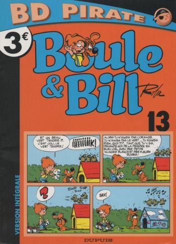 Couverture de l'album Boule & Bill (Édition spéciale 40 ans) - 13. Boule et Bill - Tome 13