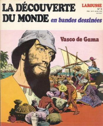 Couverture de l'album La découverte du monde en bande dessinée - 5. Vasco de Gama