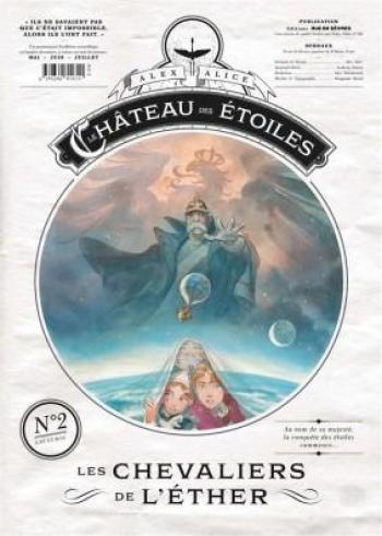 Couverture de l'album Le Château des étoiles (Gazette) - 2. Les Chevaliers de l'éther