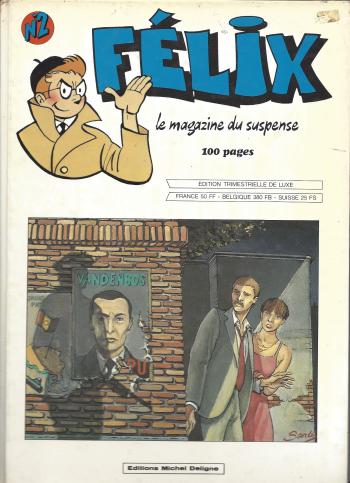 Couverture de l'album Félix le magazine du suspense - 2. Tome 2