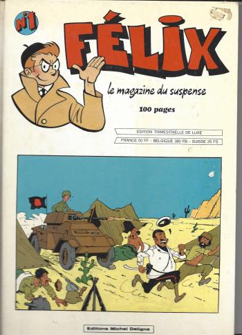 Couverture de l'album Félix le magazine du suspense - 1. Tome 1