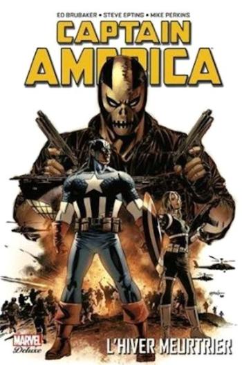 Couverture de l'album Captain America (Marvel Deluxe) - 3. L'Hiver meurtrier