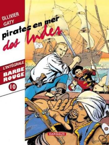 Couverture de l'album Barbe-Rouge - L'Intégrale - 10. Pirates en mer des Indes