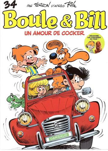 Couverture de l'album Boule & Bill (dès 2000) - 34. Un amour de cocker