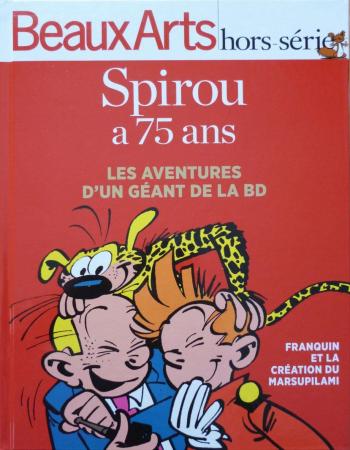 Couverture de l'album Spirou et Fantasio (Divers) - HS. Spirou a 75 ans