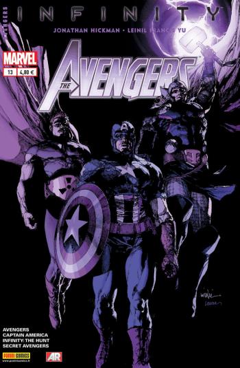 Couverture de l'album Avengers (V4) - 13. Avengers Infinity