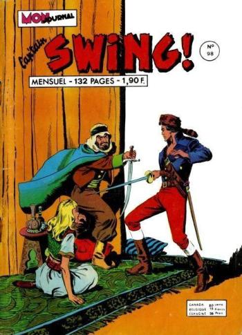 Couverture de l'album Capt'ain Swing (1re série) - 98. L'esclave aux cheveux d'or