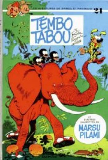 Couverture de l'album Spirou et Fantasio - 24. Tembo Tabou