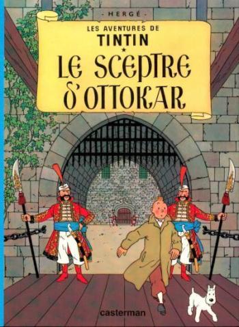 Couverture de l'album Les Aventures de Tintin - 8. Le sceptre d'Ottokar