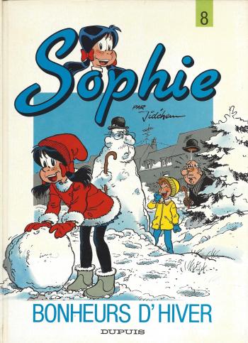 Couverture de l'album Sophie (Dupuis) - 8. Bonheurs d'hiver
