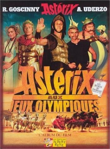 Couverture de l'album Astérix (Albums des films) - 6. Astérix aux jeux Olympiques