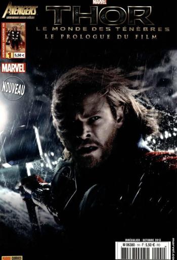 Couverture de l'album Avengers Universe - Hors Série - 1. Thor - Le monde des ténèbres - Le prologue du film