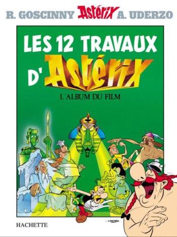 Couverture de l'album Astérix (Albums des films) - 1. Les 12 Travaux d'Astérix - L'Album du film