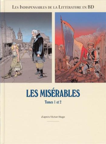 Couverture de l'album Les indispensables de la littérature en BD (France Loisirs) - 3. Les Misérables Tomes 1 & 2