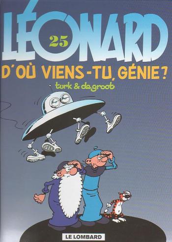 Couverture de l'album Léonard - 25. D'où viens-tu génie ?