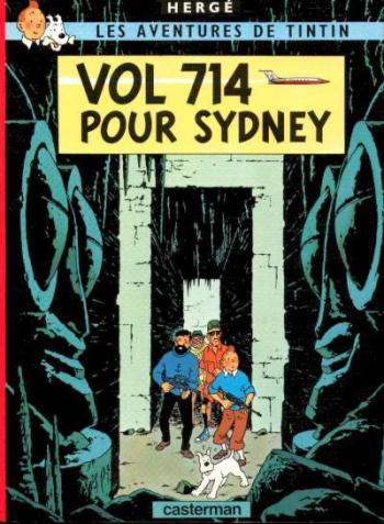 Couverture de l'album Les Aventures de Tintin - 22. Vol 714 pour Sidney
