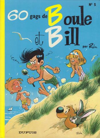Couverture de l'album Boule & Bill - 5. 60 gags de Boule et Bill n.5