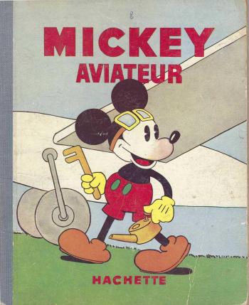 Couverture de l'album Mickey (Hachette) - 8. Mickey aviateur n.8