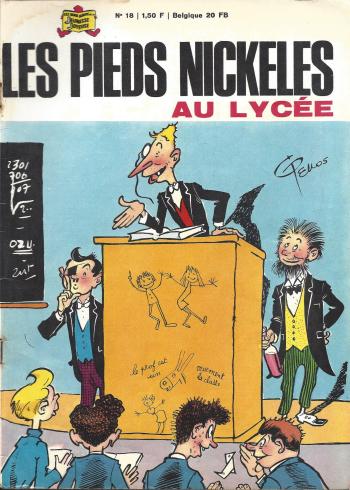 Couverture de l'album Les Pieds Nickelés (3e série - 1946-1988) - 18. Les Pieds au lycée