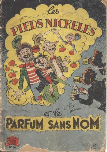 Couverture de l'album Les Pieds Nickelés (3e série - 1946-1988) - 24. Les Pieds Nickelé et le parfum sans nom