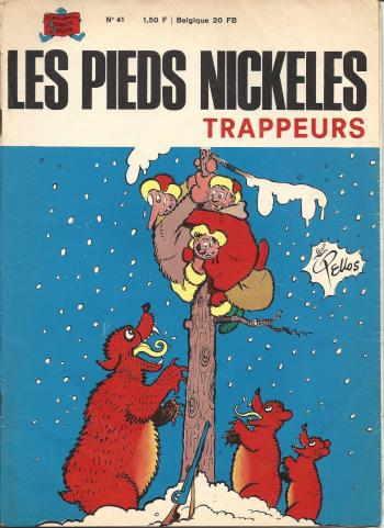 Couverture de l'album Les Pieds Nickelés (3e série - 1946-1988) - 41. Les Pieds Nickelés trappeurs