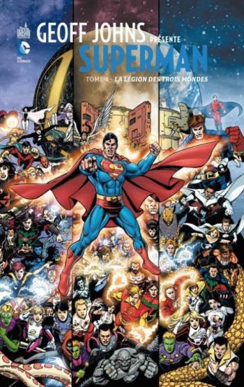 Couverture de l'album Geoff Johns présente Superman - 4. La légion des trois mondes