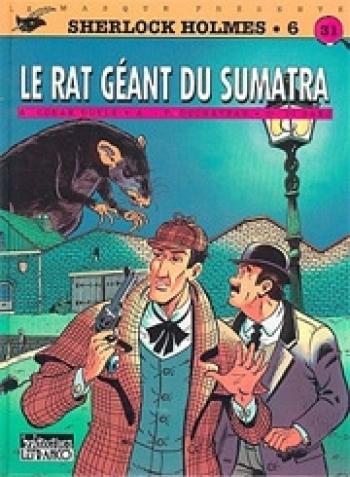 Couverture de l'album Sherlock Holmes (Lefrancq) - 6. Le rat géant de Sumatra