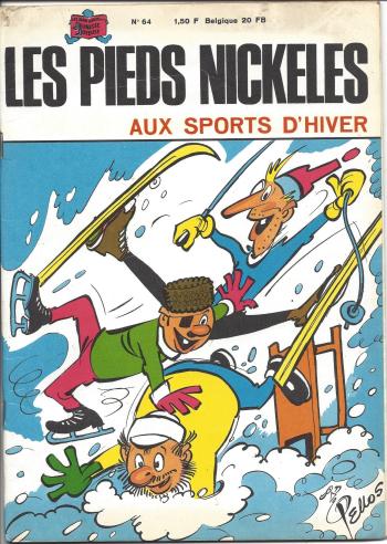 Couverture de l'album Les Pieds Nickelés (3e série - 1946-1988) - 64. Les Pieds Nickelés aux sports d'hiver