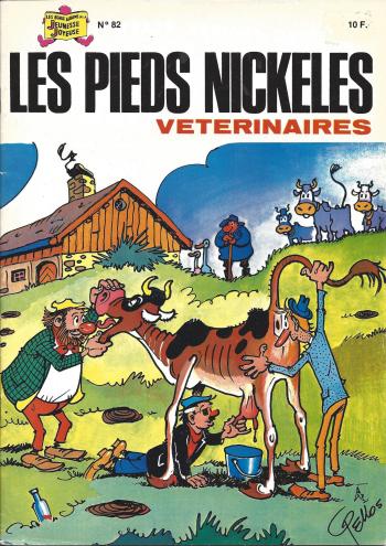 Couverture de l'album Les Pieds Nickelés (3e série - 1946-1988) - 82. Les Pieds Nickelés vétérinaires