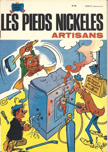 Couverture de l'album Les Pieds Nickelés (3e série - 1946-1988) - 80. Les Pieds Nickelés artisans