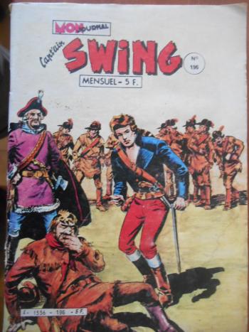 Couverture de l'album Capt'ain Swing (1re série) - 196. L'Homme au roi noir