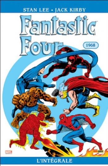 Couverture de l'album Fantastic Four - L'Intégrale - 7. 1968