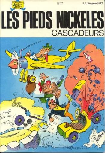 Couverture de l'album Les Pieds Nickelés (3e série - 1946-1988) - 77. Cascadeurs