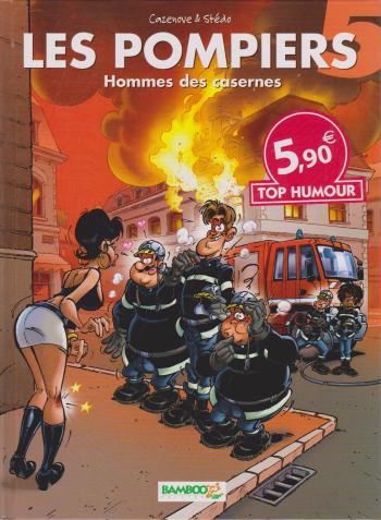 Couverture de l'album Les Pompiers - 5. Hommes des casernes