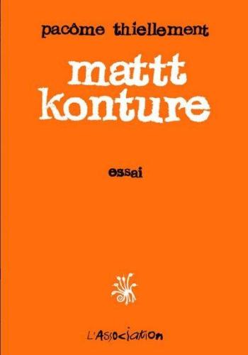 Couverture de l'album Mattt Konture - Essai (One-shot)
