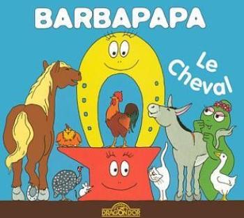 Couverture de l'album Barbapapa (la petite bibliothèque) - 9. Le cheval