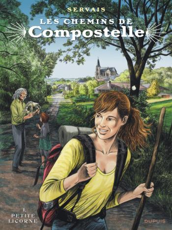 Couverture de l'album Les Chemins de Compostelle - 1. La Petite Licorne