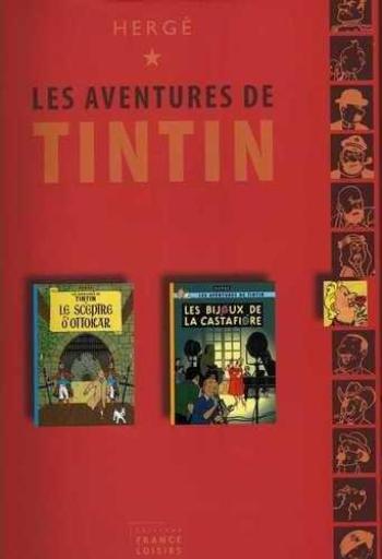 Couverture de l'album Tintin (France Loisirs - Collection Duo) - 6. Le Sceptre d'Ottokar / Les Bijoux de la Castafiore