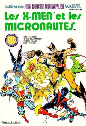Couverture de l'album Un récit complet Marvel - 7. Les X-Men et les Micronautes