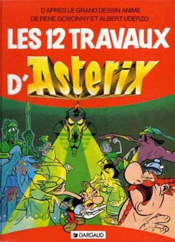 Couverture de l'album Astérix (Albums des films) - 1. Les 12 travaux d'Asterix