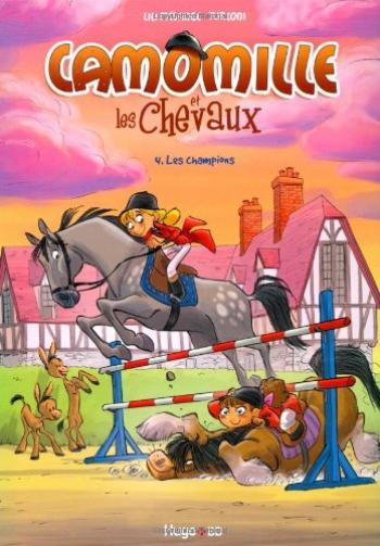 Couverture de l'album Camomille et les chevaux - 4. Les champions