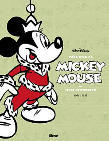 Couverture de l'album L'Âge d'or de Mickey Mouse - 11. 1954-1955 : Le monde souterrain et autres histoires